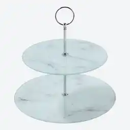 NKD Etagere aus Glas, Ø ca. 25 cm Angebot