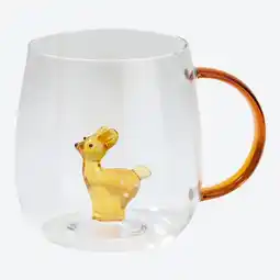 NKD Glasbecher mit Tier-Figur, Ø ca. 9 cm Angebot