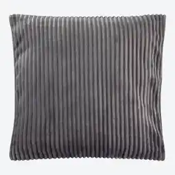 NKD Kissenhülle in gestreiftem Flanell-Design, 2er-Pack, ca. 40x40 cm Angebot