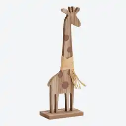 NKD Deko-Giraffe aus Holz, ca. 24x9x5 cm Angebot
