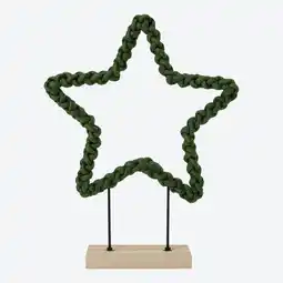 NKD Deko-Stern aus Papiergarn, ca. 32x25,5x6 cm Angebot