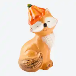 NKD Fuchs-Figur mit Kürbis, ca. 16x10x9 cm Angebot