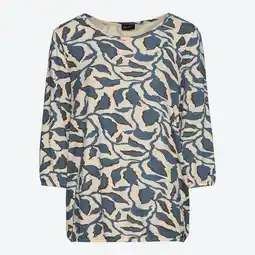 NKD Damen-Langarmshirt mit Rundhalsausschnitt und Allover-Print Angebot