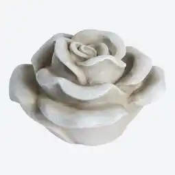 NKD Grabschmuck-Rose aus Polyresin, ca. 6x9,5x9,5 cm Angebot