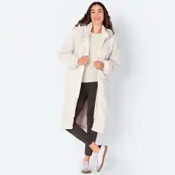 NKD Damen-Teddy-Kunstfellmantel mit Kapuze Angebot