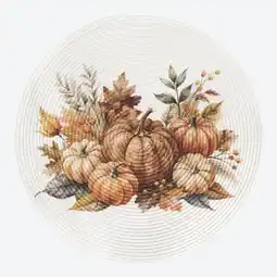 NKD Platzset mit herbstlichem Druck, Ø ca. 38 cm Angebot
