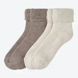 NKD Damen-Thermosocken mit Umschlag, 2er-Pack Angebot