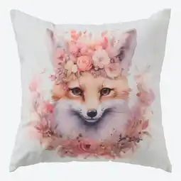 NKD Kissenhülle mit Fuchs-Motiv, ca. 40x40 cm Angebot