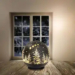 NKD LED-Glaskugel mit 360 Grad Rotation, Ø ca. 15 cm Angebot