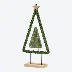 NKD Deko-Baum aus geflochtenem Papiergarn, ca. 44,5x21x7,5 cm Angebot
