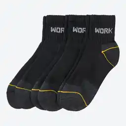 NKD Herren-Arbeitssocken mit kurzer Schaftlänge, 3er-Pack Angebot