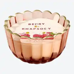 NKD 3-Docht-Duftkerze im Glas Berry Rhapsody, ca. 11,3x5,2x6,8 cm Angebot