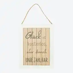 NKD Wanddeko-Schild mit Schriftzug, ca. 30x24 cm Angebot