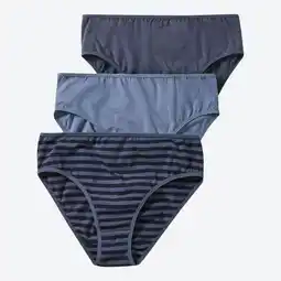 NKD Damen-Rioslip mit hohem Baumwollanteil, 3er-Pack Angebot