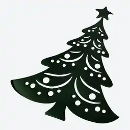 NKD Deckchen in Tannenbaum-Form, ca. 45x32 cm Angebot