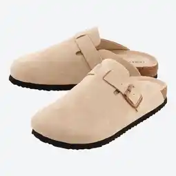 NKD Damen-Clogs aus Kunst-Veloursleder Angebot