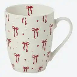 NKD Kaffeetasse mit Motiv, ca. 8,5x5,6x10,2 cm Angebot