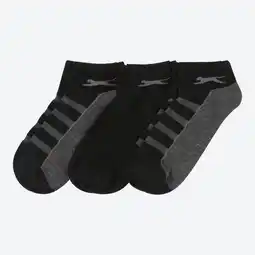 NKD Slazenger Herren-Sneaker-Socken mit Belüftungsstruktur, 3er-Pack Angebot