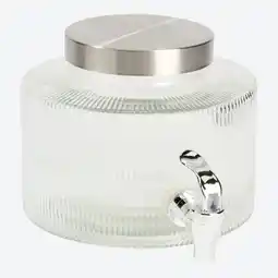 NKD Getränkespender mit Rillen, ca. 2,5 Liter Angebot
