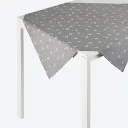 NKD Mitteldecke mit Schneeflocken-Muster, ca. 80x80 cm Angebot