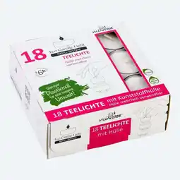 NKD Villa Verde Eco Line Teelichter, 18er-Pack Angebot