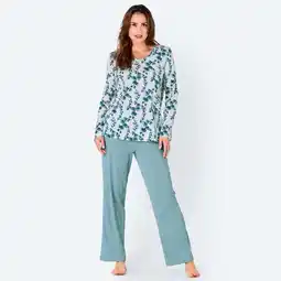NKD Damen-Schlafanzug mit Blumenprint, 2-teilig Angebot