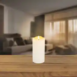 NKD LED-Echtwachskerze mit Timerfunktion, Ø ca. 7,5 cm, Höhe ca. 16,5 cm Angebot