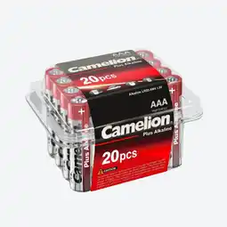 NKD Camelion Batteriebox Alkaline AAA, 20er-Pack Angebot