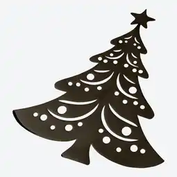 NKD Deckchen in Tannenbaum-Form, ca. 45x32 cm Angebot