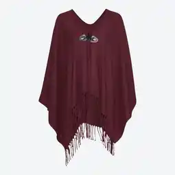 NKD Damen-Poncho mit Fransen Angebot