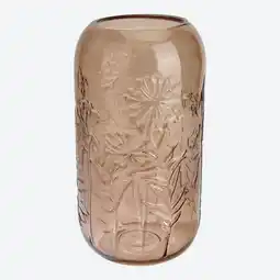 NKD Vase mit Gräser-Muster, Höhe ca. 28 cm Angebot
