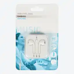 NKD Soundlogic Earbuds mit Kabel und Aufbewahrungsbox, ca. 1,2m Angebot