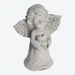 NKD Grabschmuck-Engelfigur aus Polyresin, ca. 18x13x7,5 cm Angebot