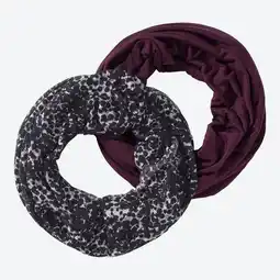NKD Damen-Loop-Schal in Jersey-Qualität, 2er-Pack Angebot