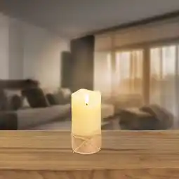 NKD LED-Echtwachskerze mit Timerfunktion, Ø ca. 7,5 cm, Höhe ca. 15 cm Angebot