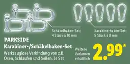 Lidl PARKSIDE Karabiner/Schäkelhaken-Set Angebot