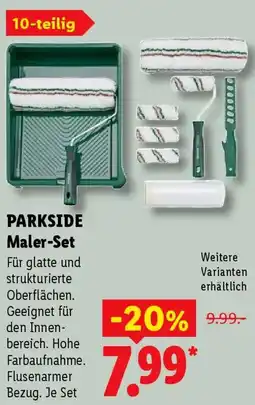 Lidl PARKSIDE Maler-Set Angebot