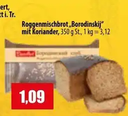Mix Markt Roggenmischbrot „Borodinskij“ mit Koriander Angebot