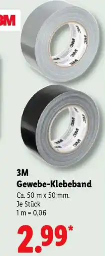 Lidl 3M Gewebe-Klebeband Angebot