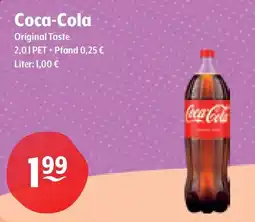 Getränke Hoffmann Coca-Cola Original Taste Angebot