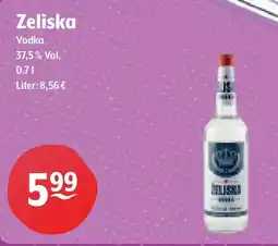 Getränke Hoffmann Zeliska Vodka Angebot