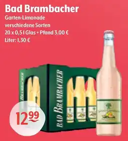 Getränke Hoffmann Bad Brambacher Garten-Limonade Angebot