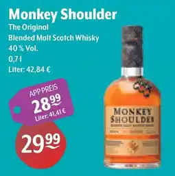 Getränke Hoffmann Monkey Shoulder The Original Blended Malt Scotch Whisky Angebot