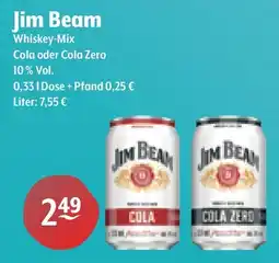 Getränke Hoffmann Jim Beam Whiskey-Mix Angebot