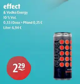 Getränke Hoffmann effect & Vodka Energy Angebot
