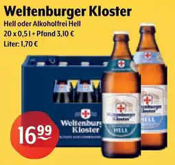 Getränke Hoffmann Weltenburger Kloster Hell Angebot