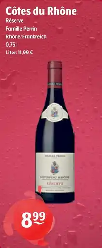 Getränke Hoffmann Côtes du Rhône Réserve Famille Perrin Angebot