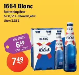Getränke Hoffmann 1664 Blanc Refreshing Beer Angebot