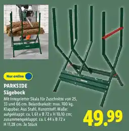 Lidl PARKSIDE Sägebock Angebot