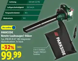 Lidl PARKSIDE Benzin-Laubsauger/-bläser Angebot